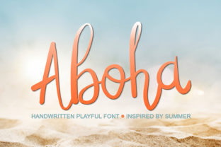 Aboha: A Premium Handwritten Font for Business Branding