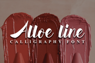 Alloe Line Font: A Handwritten Typeface for Polished Branding