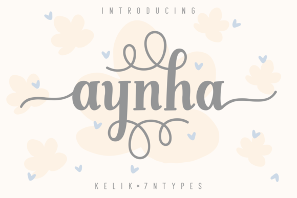 Aynha Font Review: A Sweet, Script Handwritten Typeface for Creative Projects