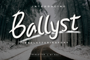 Ballist: A Handwritten Font for Creative Projects