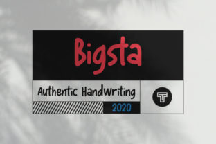 Bigsta Font for Web Design
