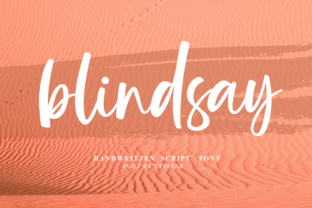 Blindsay Font Adds Quirky Charm to Branding Projects