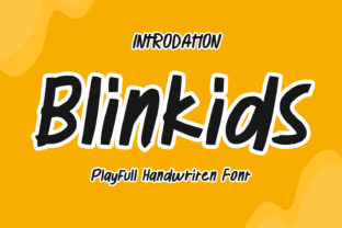 Blinkids Font: A Handwritten Style for Your Brand