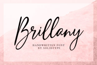 Brillany Font: A Modern Handwritten Typeface for Creative Branding
