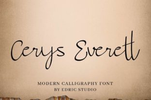 Cerys Everett Font for Professional and Elegant Branding