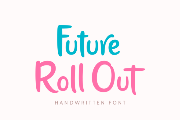 Future Roll Out Font for Creative Projects