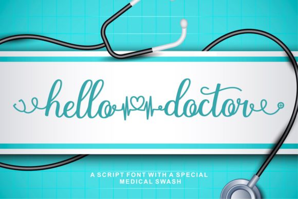 Hello Doctor Font for Branding and Creative Projects