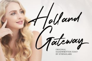 Holland Gateway: A Premium Script Handwritten Font for Creative Branding