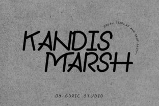 Kandis Marsh: A Script Font for Authentic Branding