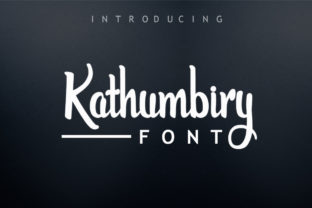 Kathumbiry: A Handwritten Typeface That Adds Magic to Your Web Design