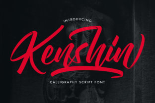 Kenshin Handwritten Font for Business Branding