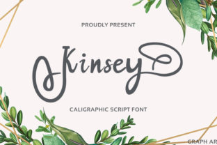 Kinsey Font: A Sweet Script for Stationery and Shop Design