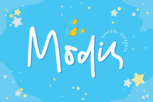 Modis Font for Creative Makers and Branding Projects