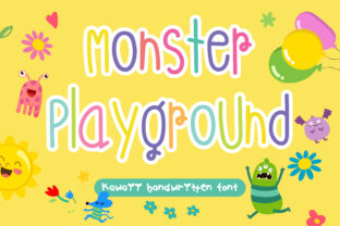 Monster Playground Font Review for Creative Branding Projects