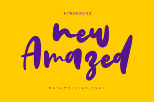 New Amazed Font for Creative Campaigns That Pop