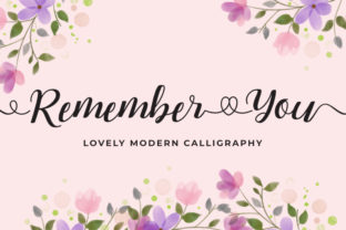 Remember You Font for Branding and Creative Projects