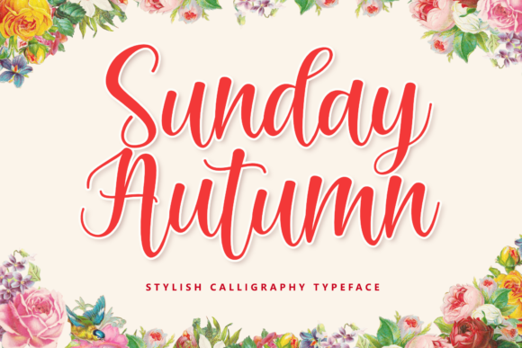 Sunday Autumn Font for Branding and Creative Projects