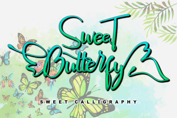 Sweet Butterfly Font for a Polished Brand Look