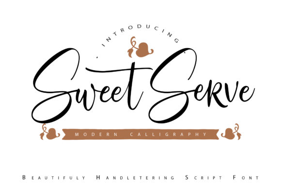 Sweet Serve Font for Memorable Marketing Designs