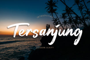 Tersanjung Font: A Handwritten Touch for Editorial Design