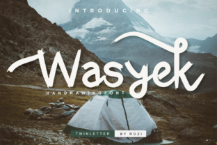 Wasyek: A Handwritten Font for Charming Craft Projects