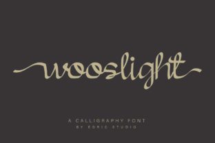 Wooslight Font: A Beautiful Script for Creative Makers