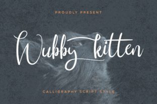 Wubby Kitten Font for Business Branding